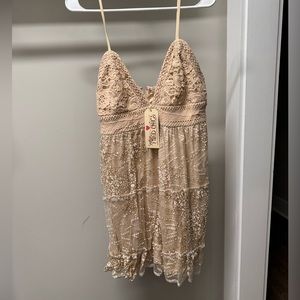 Southern fried chick dress NWTO large